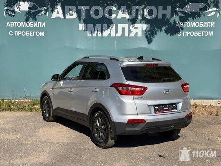 Hyundai, Creta, 1600, 128, бензин, внедорожник, автомат, передний привод, среднее состояние, левый, серый, 1 750 000 ₽