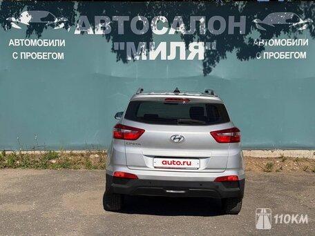 Hyundai, Creta, 1600, 128, бензин, внедорожник, автомат, передний привод, среднее состояние, левый, серый, 1 750 000 ₽