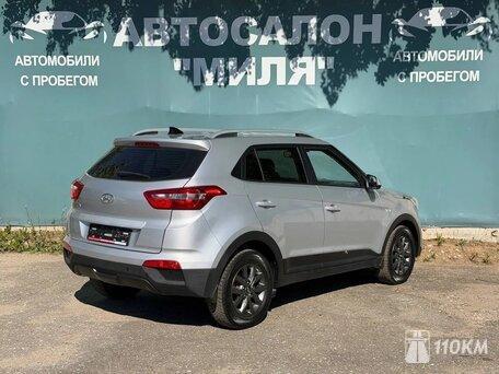 Hyundai, Creta, 1600, 128, бензин, внедорожник, автомат, передний привод, среднее состояние, левый, серый, 1 750 000 ₽