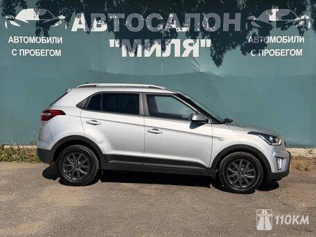 Hyundai, Creta, 1600, 128, бензин, внедорожник, автомат, передний привод, среднее состояние, левый, серый, 1 750 000 ₽